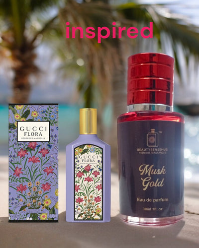 Musk Gold Perfume Spray, Perfume with a long-lasting scent, Classic and Timeless Fragrance for Men & Women