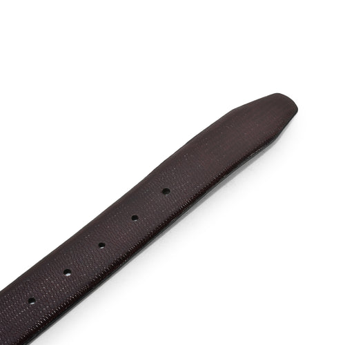 Menâ€™s Black & Brown Solid Reversible Leather Belt, Premium Leather, Versatile Design, Perfect for All Occasions (Black/Brown)