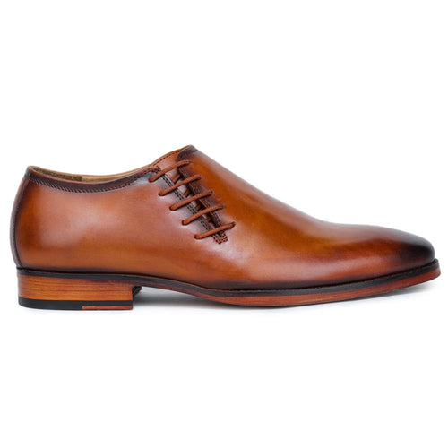 Side Lace-Up Wholecut Oxfords In, Flexible Outsole, Goodyear Welted, Handcrafted Detailing, Durable Construction, Classic Style