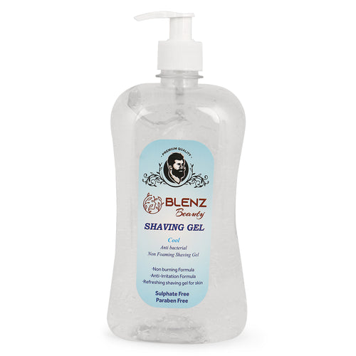 Refreshingly Smooth Shaving Gel for Men, Infused with Herbal Extracts, Ideal for All Skin Types (1L)