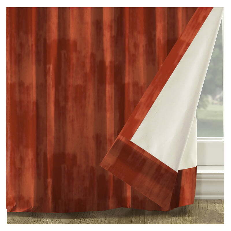 Casableu Fuji Polyester Eyelets (Steel) Blackout Curtains with Tie Back, Bedroom Living Room