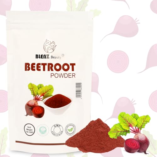 Beet Root Powder, Organic Hair & Skin Care Treatment, Natural Nourishment for Glowing Skin & Healthy Hair (100gm)