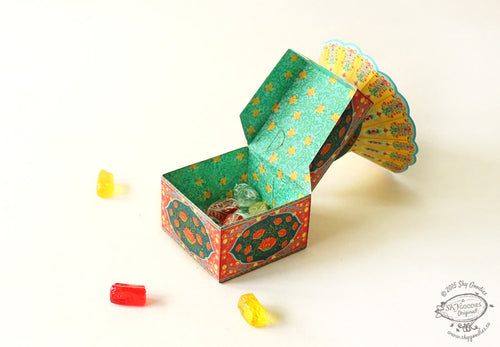 DIY Mini Gramophone Box - COLORFUL, Craft Kit, Ideal for Home DÃ©cor, Fun and Creative DIY Project