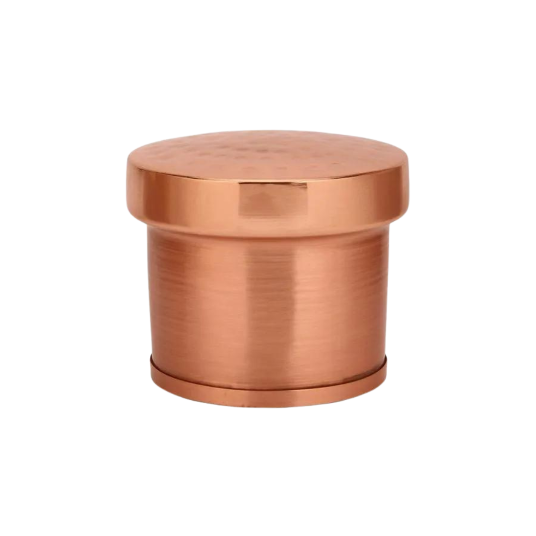 Hammered Finish Pure Copper Water Pot with Lid | 1L Water Pot for Kitchen & Living Room