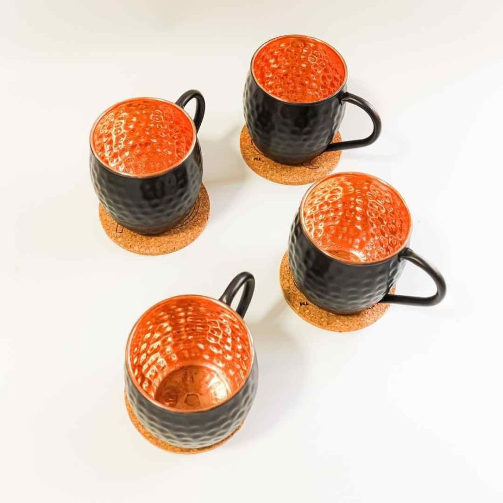 Antique Black Copper Mug (Pack of 1)