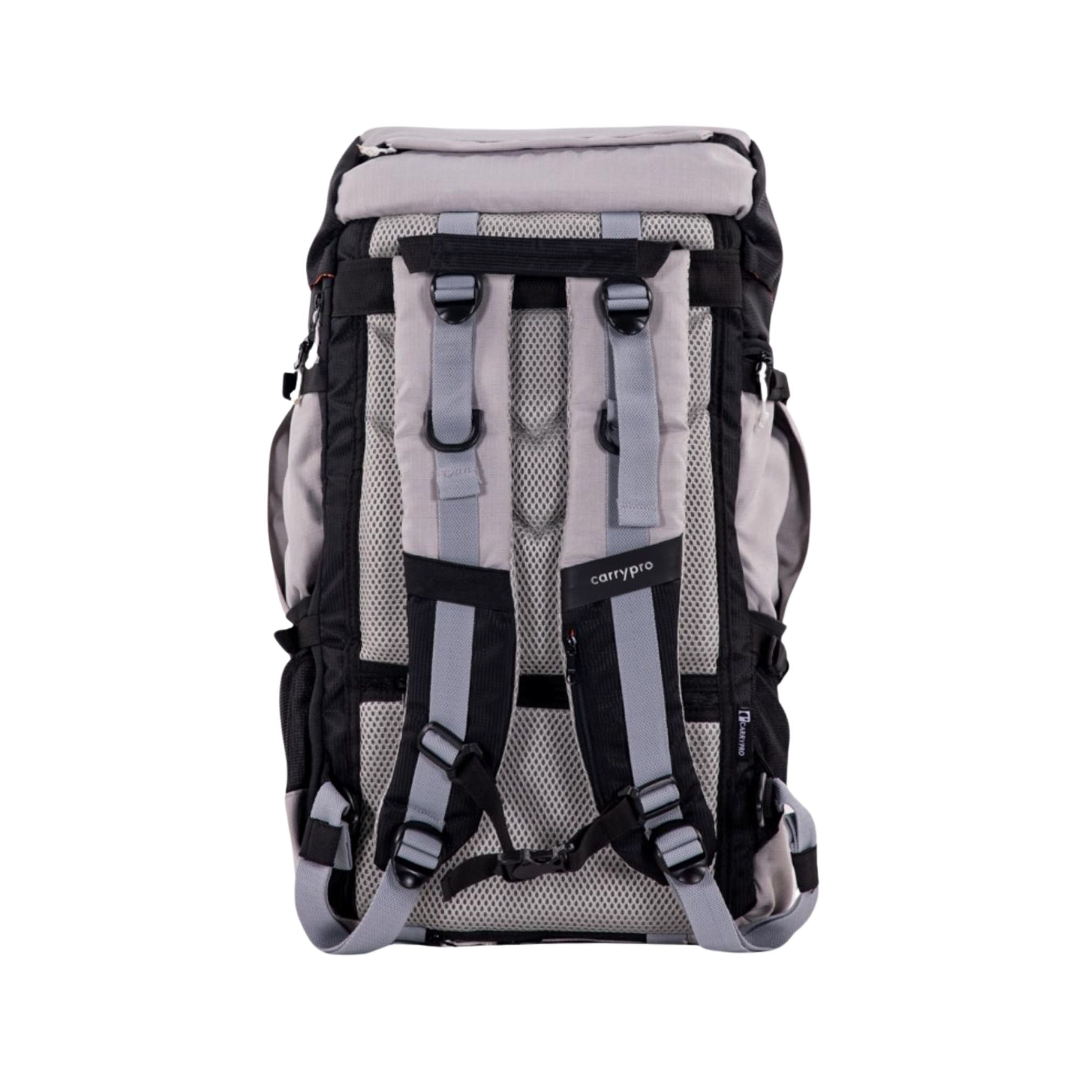 Functional Travel Backpack with Rain Cover and Waist Pouch (40L) | Water-Repellent Backpack with Laptop Compartment