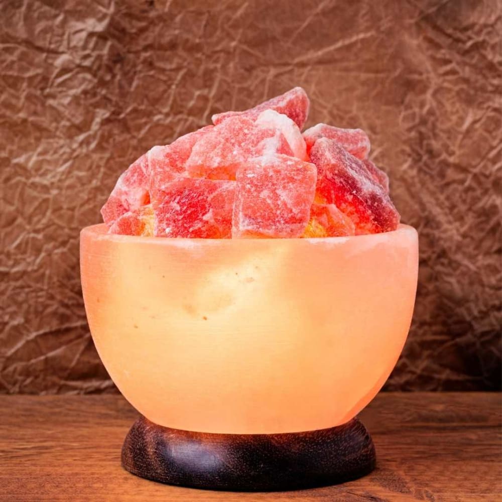 Himalayan Salt Lamp- Fire Bowl