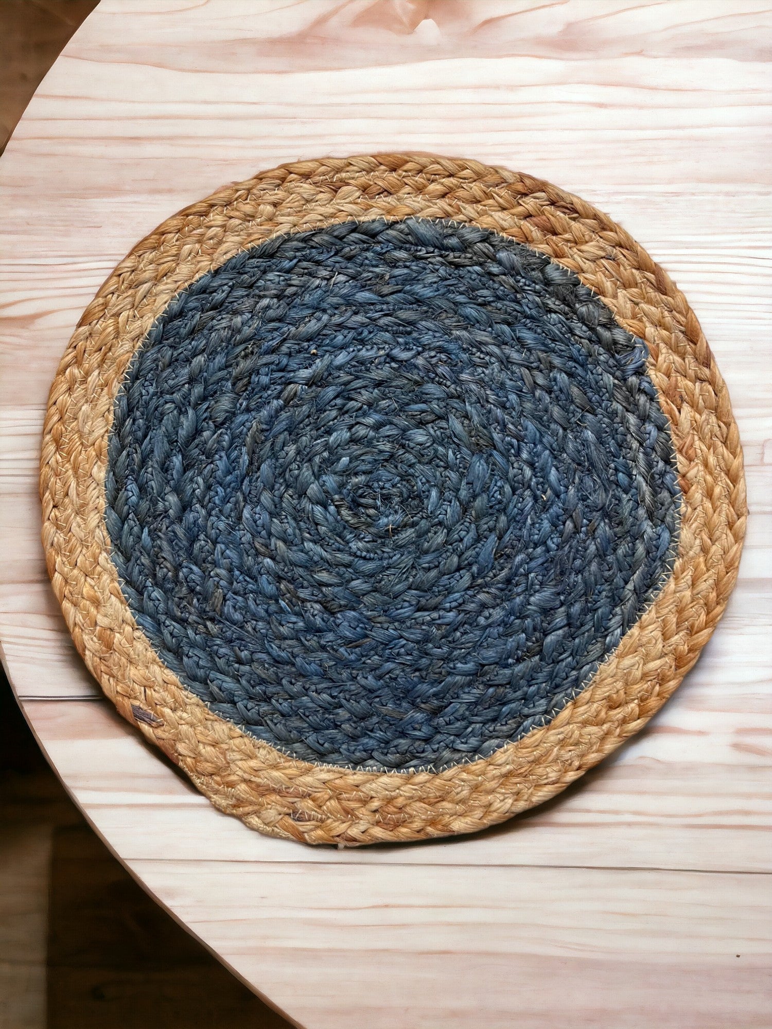 Jute Placemats set of 2 (blue)