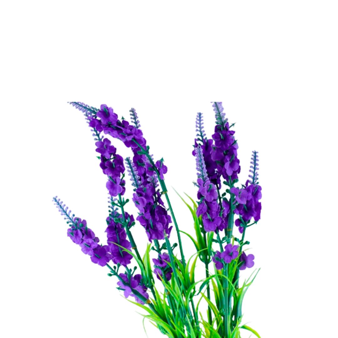 Qucciberry Artificial Spring Advent Lavender Flowers - Violet, Decorative Piece for Weddings, Table & Home Décor, Stylish and Long-Lasting, Unisex