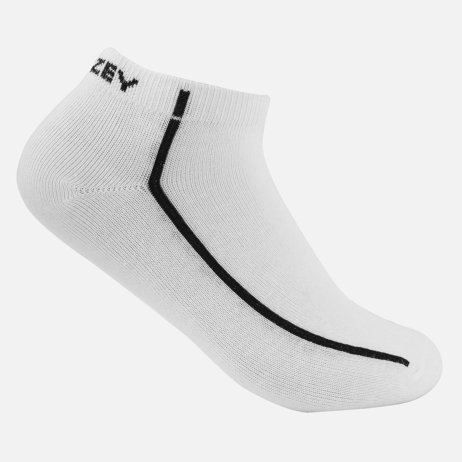 Ankle Plain Unisex Socks, Premium Cotton Blend, Comfortable, Versatile Design, Ideal for Gym & Daily Wear (White)