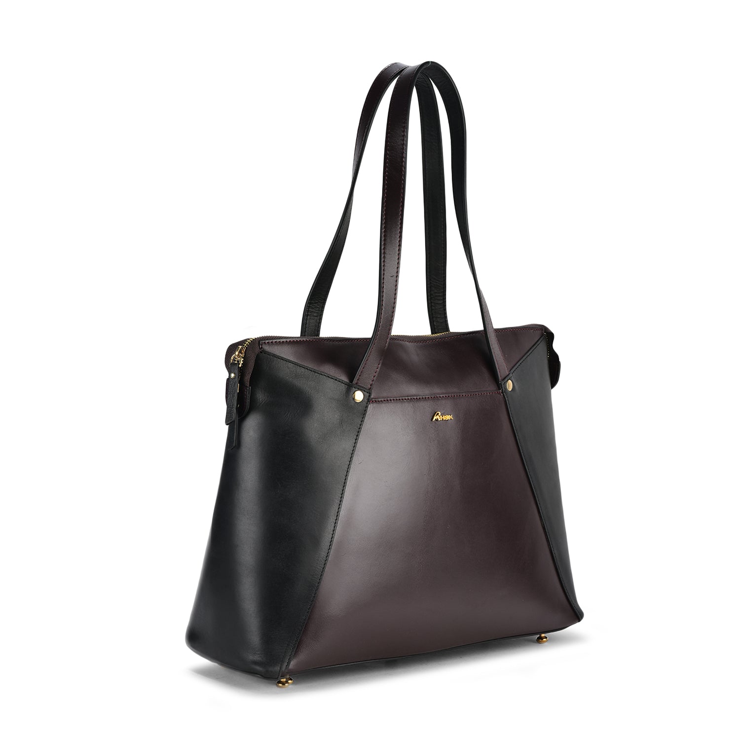 Lavina Dual Leather Tode Bag, Premium Leather Construction, Versatile and Stylish, Ideal for Work and Casual Use