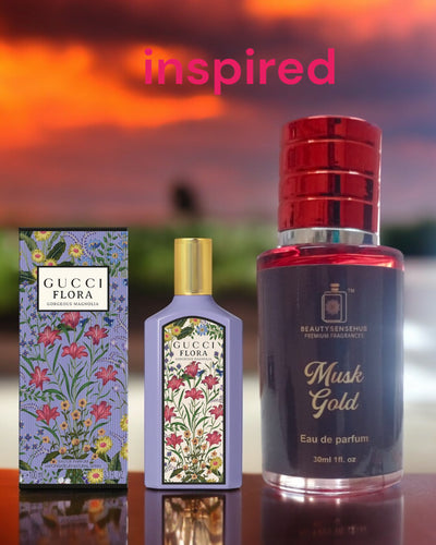 Musk Gold Perfume Spray, Perfume with a long-lasting scent, Classic and Timeless Fragrance for Men & Women