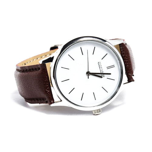 Brown Watch â€“ Classic Analog Design, Steel Strap, Perfect for Weddings or Casual Wear, Brown