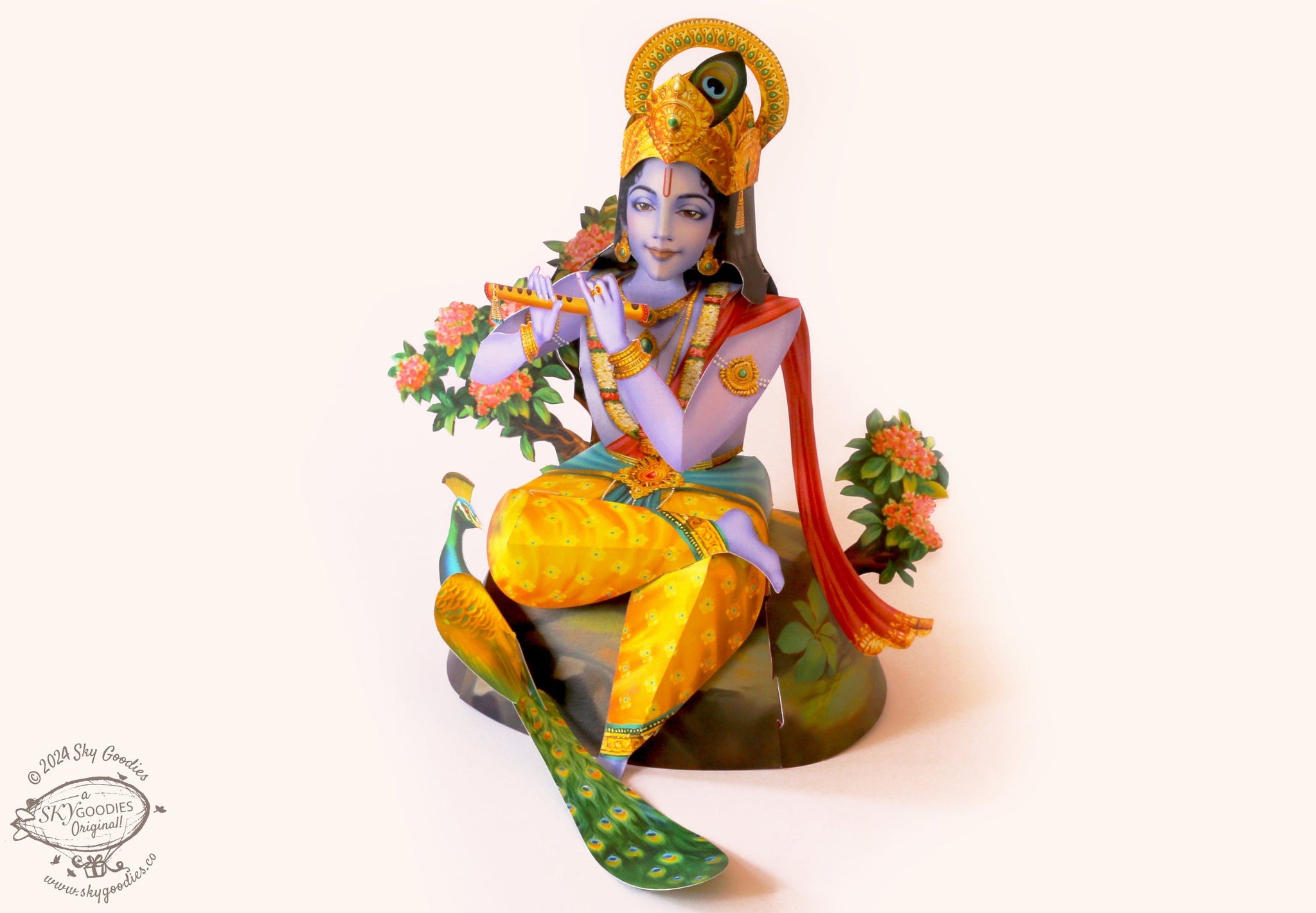 DIY Paper Craft Kit - Krishna, Fun Craft Kit, Ideal for Festival DÃ©cor, Creative DIY Project