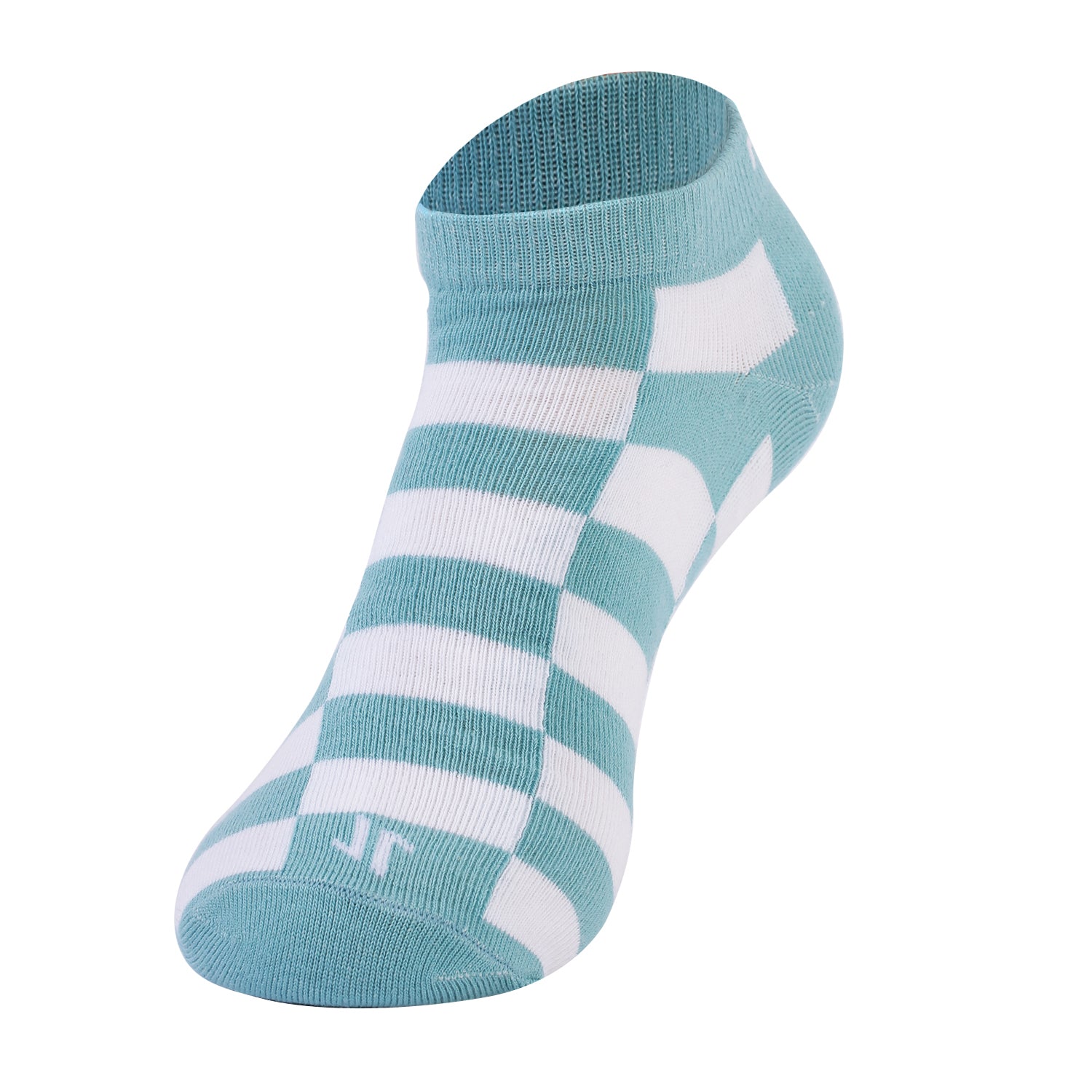 Ankle Women Sneaker Socks, Premium Cotton Blend, Lightweight & Superior Grip, Extra Durability &  Perfect for Everyday and Casual Wear (Mint/White)