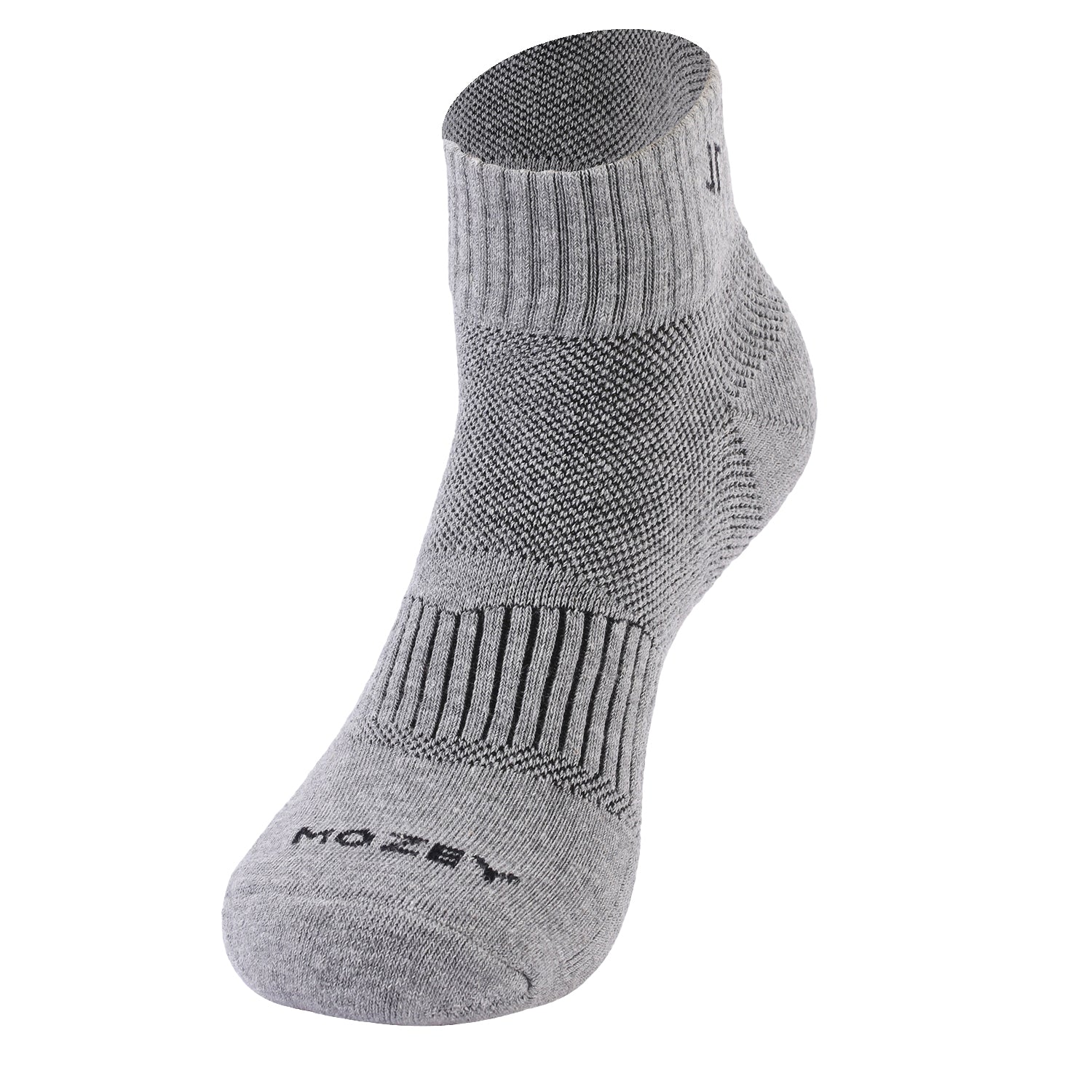 Ankle Unisex Sports Socks, Premium Cotton Blend, All-Day Comfort, Versatile Design, Ideal for Sports & Daily Wear (Anthra Bk 50)