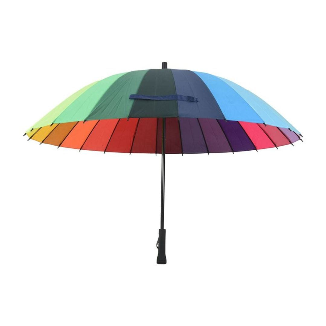 Rainbow Umbrella – Stylish, Durable, Steel Frame, Strong Ribs, Perfect for Stormy Days, Affordable, Keeps You Dry and Stylish