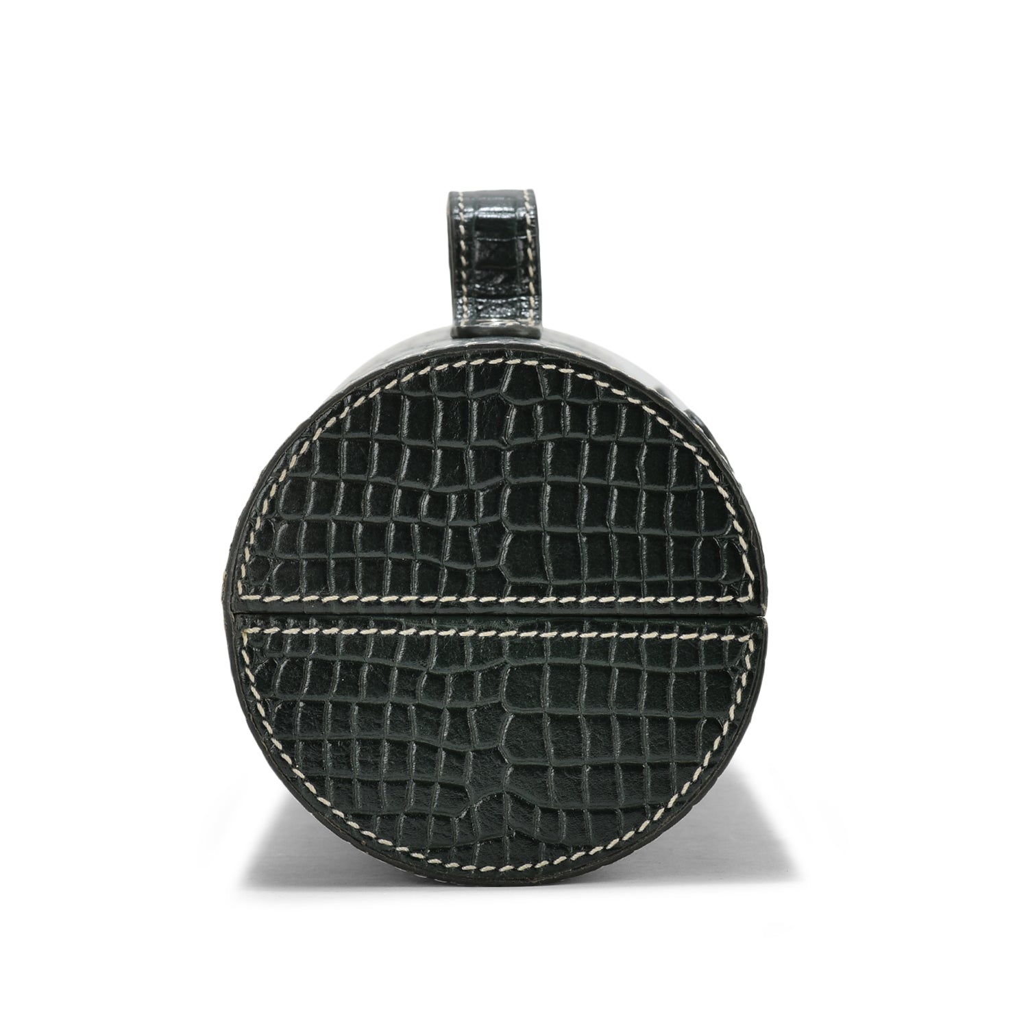 Croc Bottle Bag Cover, Stylish Phthalo Leather, Practical Design, Perfect for Travel and Casual Use