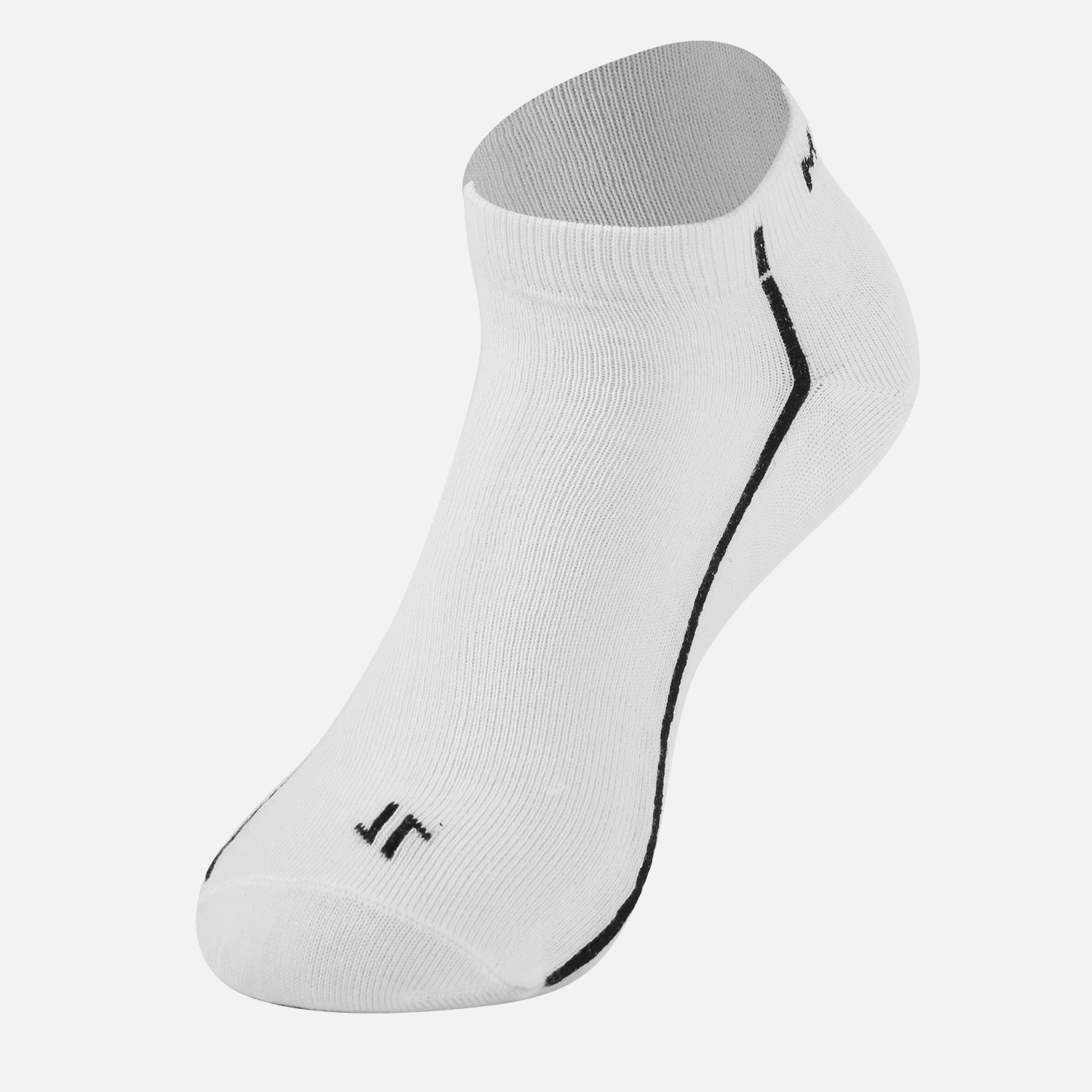 Ankle Plain Unisex Socks, Premium Cotton Blend, Comfortable, Versatile Design, Ideal for Gym & Daily Wear (White)