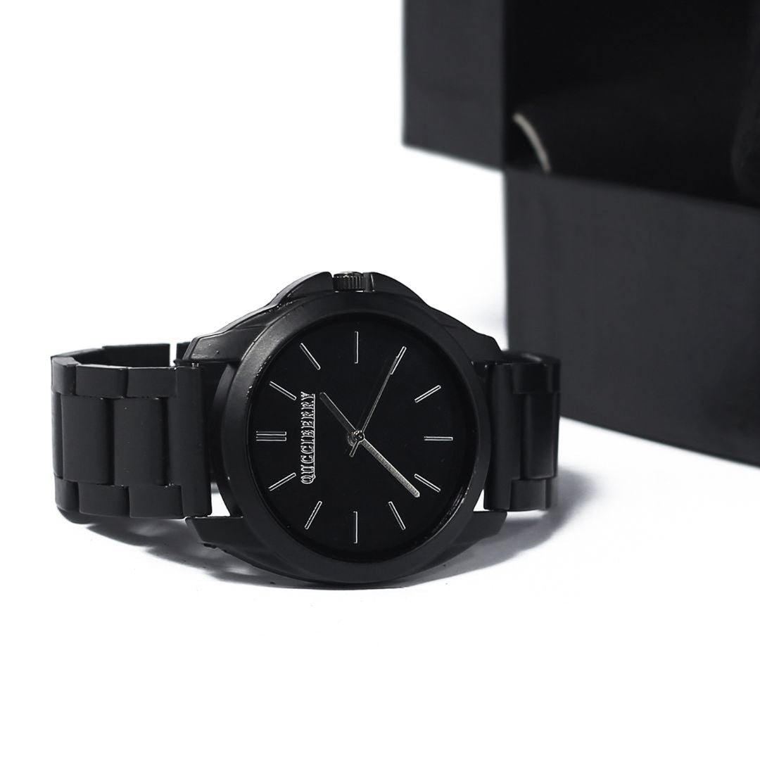 Analog Wristwatch – Elegant Matte Finish, Quartz Movement, Water-Resistant, Lightweight, Perfect for Any Occasion