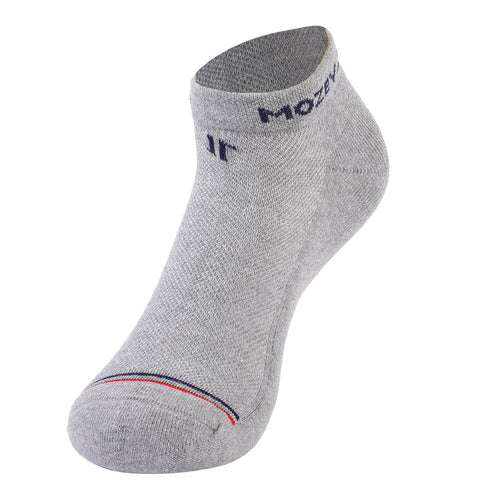 Ankle All-Day Comfort Unisex Socks, Premium Cotton Blend, All-Day Comfort, Versatile Design, Ideal for Gym & Daily Wear (Grey Melange)