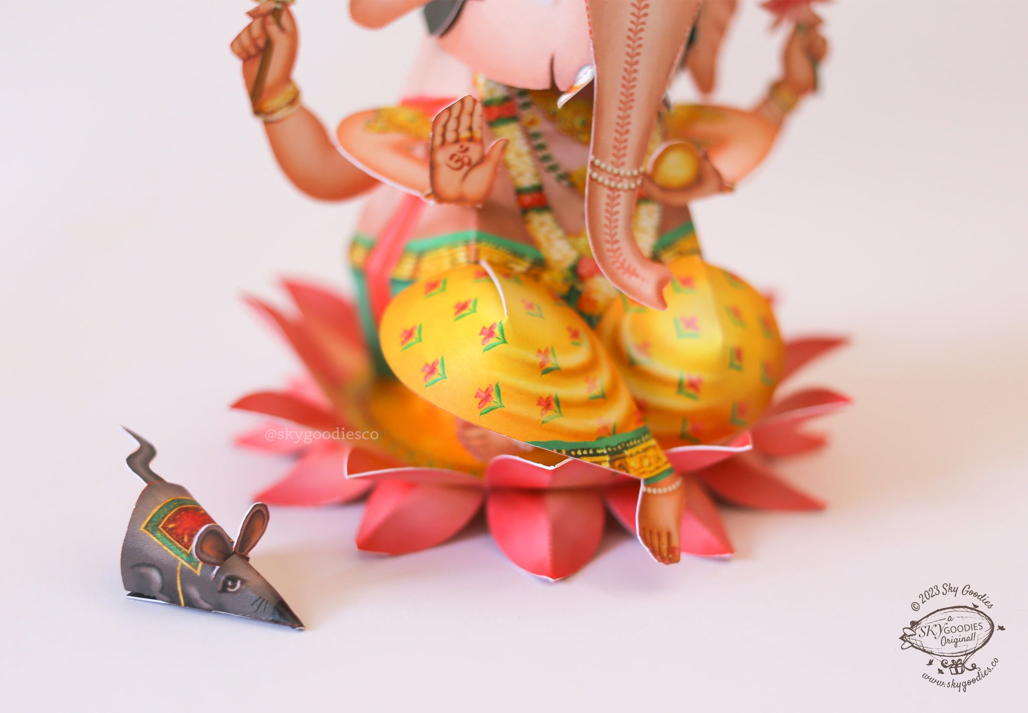 DIY Paper Craft Kit - Ganesha, Fun Craft Kit, Ideal for Festival DÃ©cor, Creative DIY Project