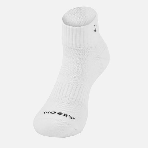 Ankle Unisex Sports Socks, Premium Cotton Blend, All-Day Comfort, Versatile Design, Ideal for Sports & Daily Wear (White)