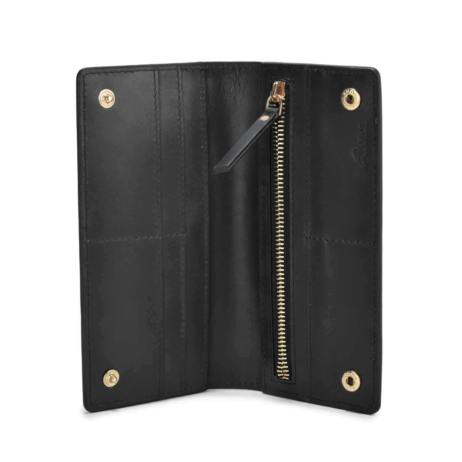 Versatile Grain Leather Wallet, Stylish Brown and Black Leather, Compact Design, Ideal for Everyday Carry (Brown & Black)