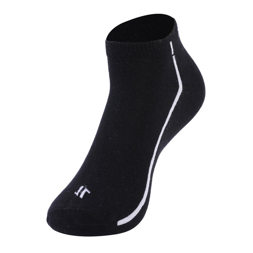 Ankle Plain Unisex Socks, Premium Cotton Blend, Comfortable, Versatile Design, Ideal for Gym & Daily Wear (Black)