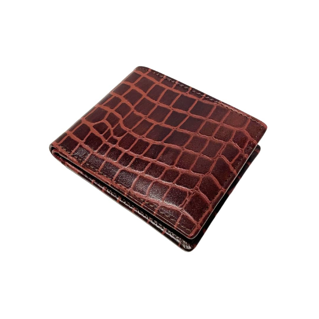 Genuine Leather Wallet for Men | Bifold Wallet with 6 Card Slots