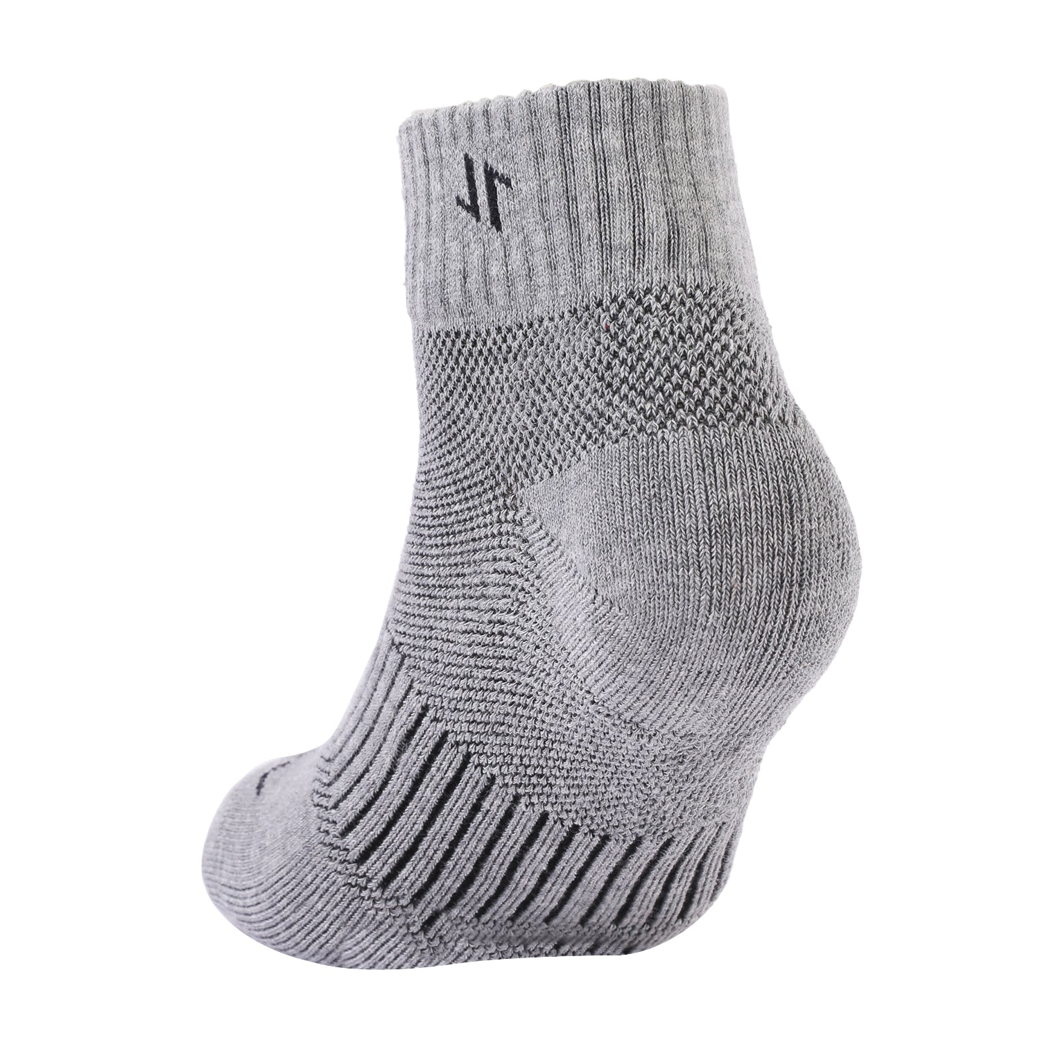 Ankle Unisex Sports Socks, Premium Cotton Blend, All-Day Comfort, Versatile Design, Ideal for Sports & Daily Wear (Anthra Bk 50)