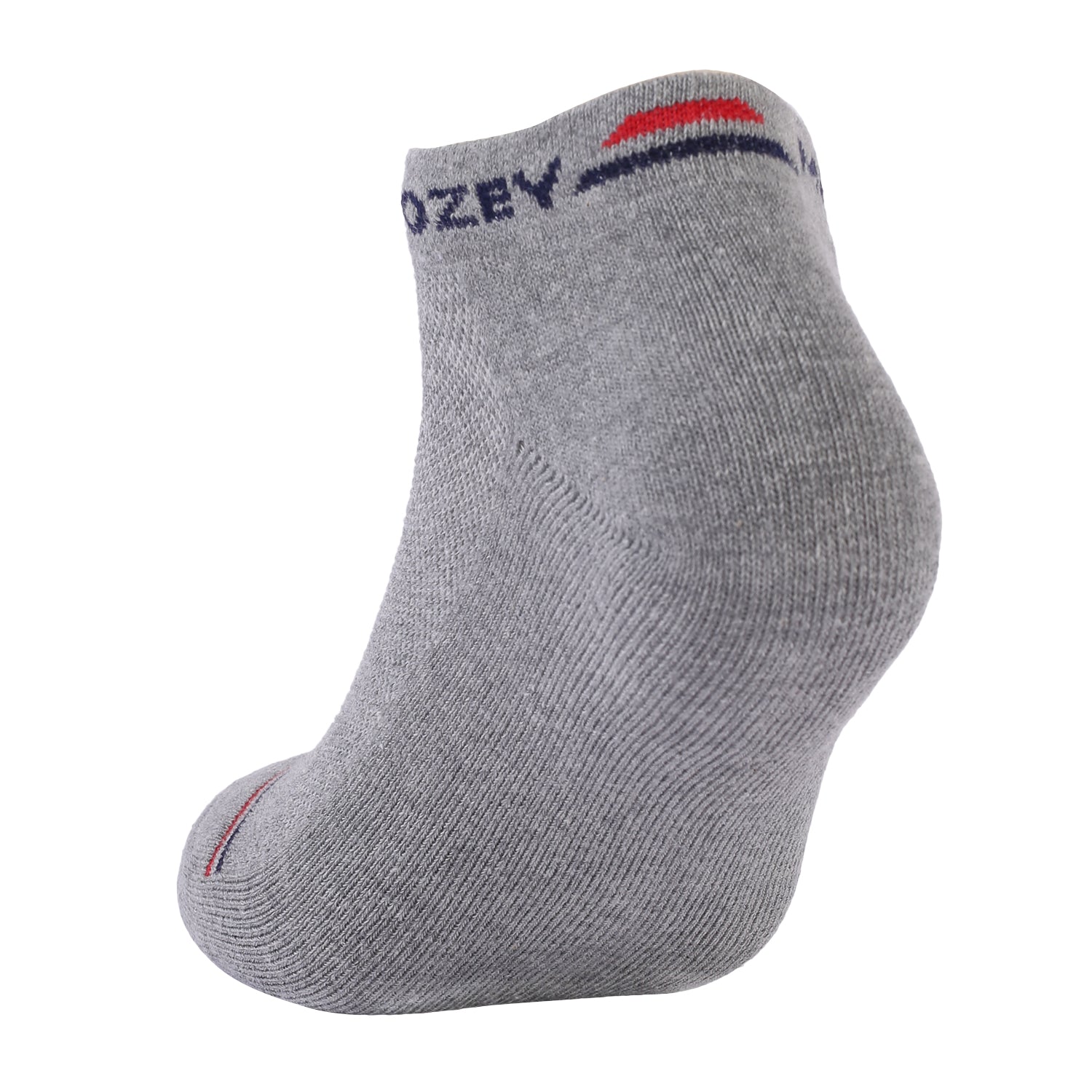 Ankle All-Day Comfort Unisex Socks, Premium Cotton Blend, All-Day Comfort, Versatile Design, Ideal for Gym & Daily Wear (Grey Melange)