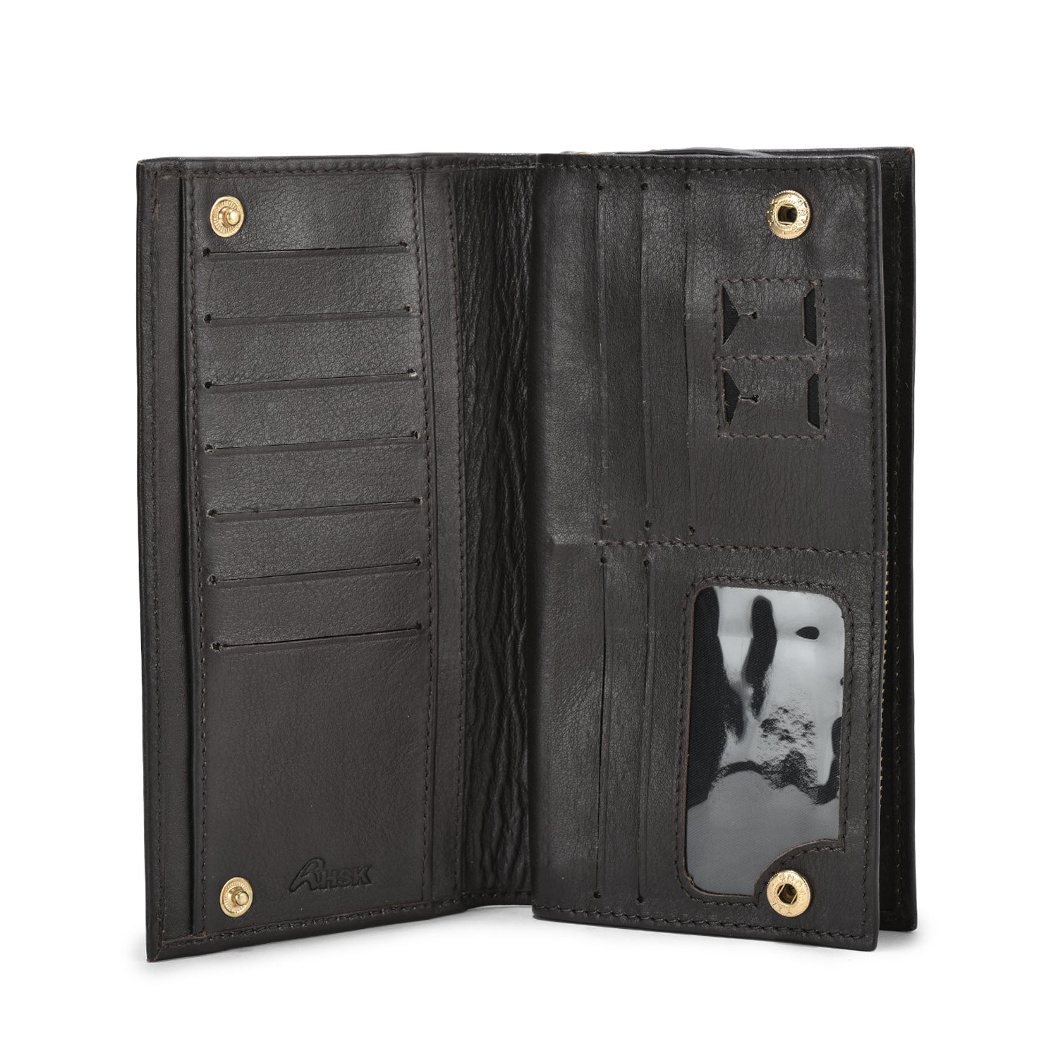 Petite Luxe Black Wallet, Elegant Design, Durable Leather, Stylish and Compact for Everyday Use