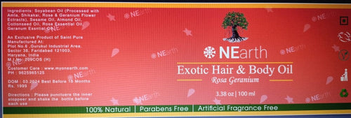 Exotic Hair and Body Oil