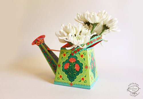 DIY Watering Can Vase / Pen Holder, Fun Craft Kit, Perfect for Desk DÃ©cor, Creative DIY Project