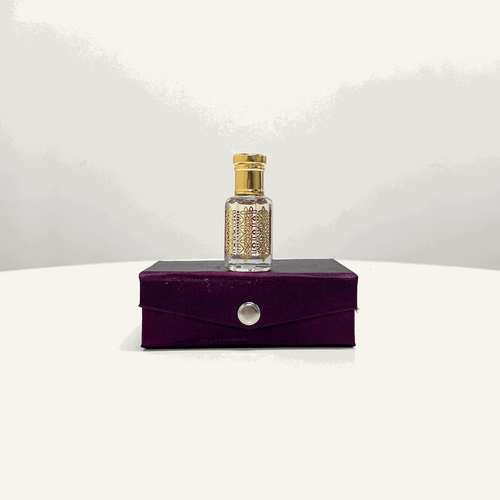 Arabic Oud Attar with Rich Agarwood & Jasmine Notes | Long-Lasting Oil-Based Perfume with Rose, Bergamot & Spices