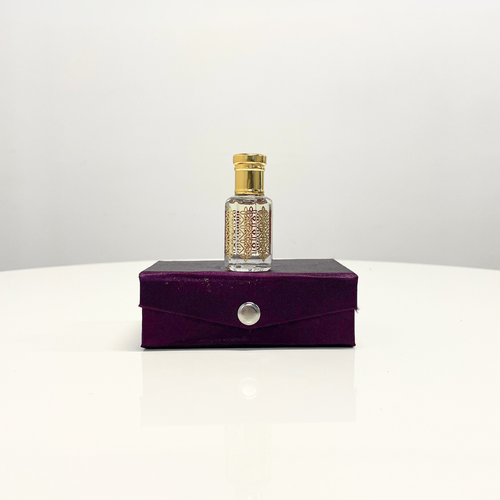 Khus Attar with Earthy Vetiver Aroma & Smoky Sweet Notes | Unisex Long-Lasting  Perfume for Spiritual Practices & Daily Use - 12ml