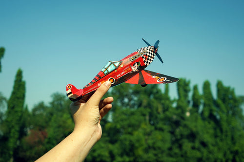 DIY Candy Bomber Airplane, Fun Craft Kit, Ideal for Home DÃ©cor, Creative DIY Project