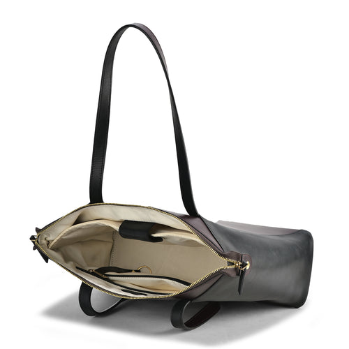 Lavina Dual Leather Tode Bag, Premium Leather Construction, Versatile and Stylish, Ideal for Work and Casual Use