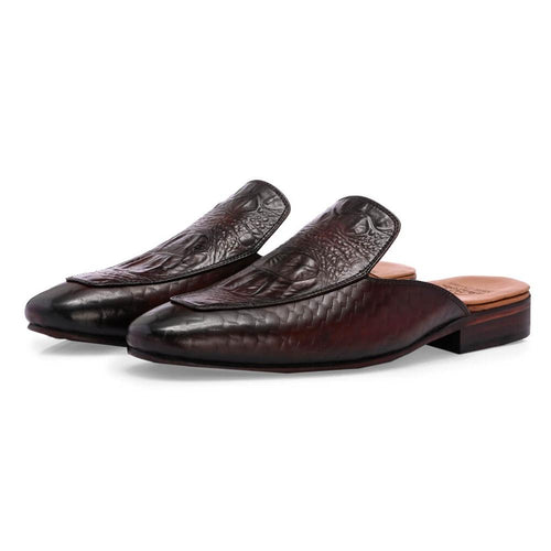 Royal Python - Exotic Croco, Cushioned Footbed, Handcrafted Detailing, Premium Leather, Comfortable Fit, Lightweight Design, Goodyear Welted