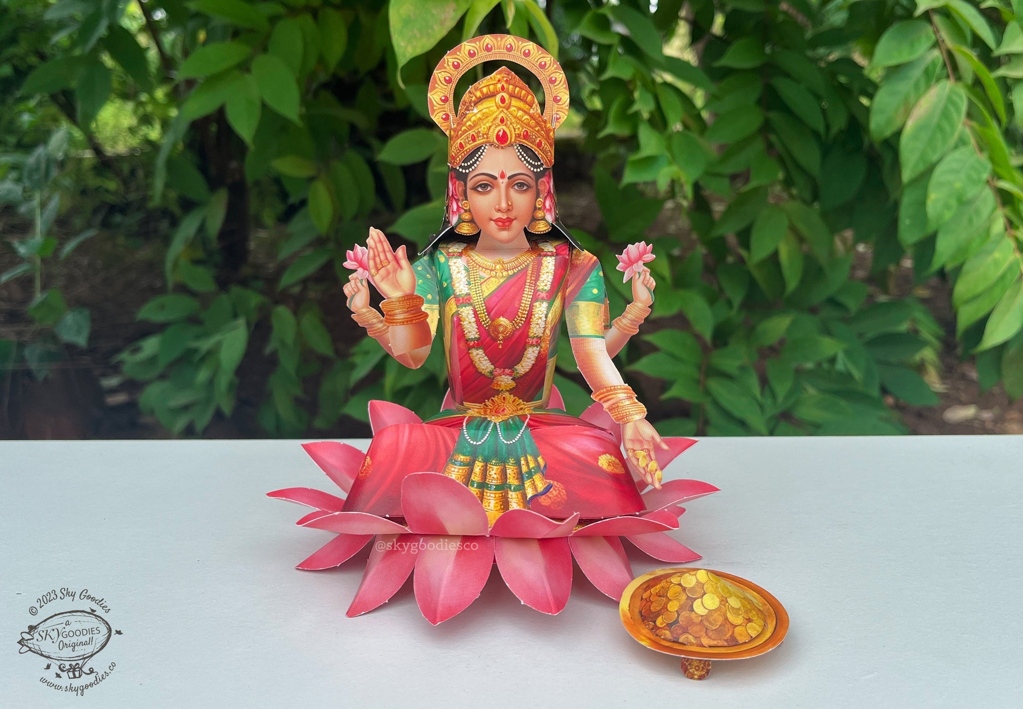 DIY Paper Craft Kit - Lakshmi, Fun Craft Kit, Ideal for Festival DÃ©cor, Creative DIY Project