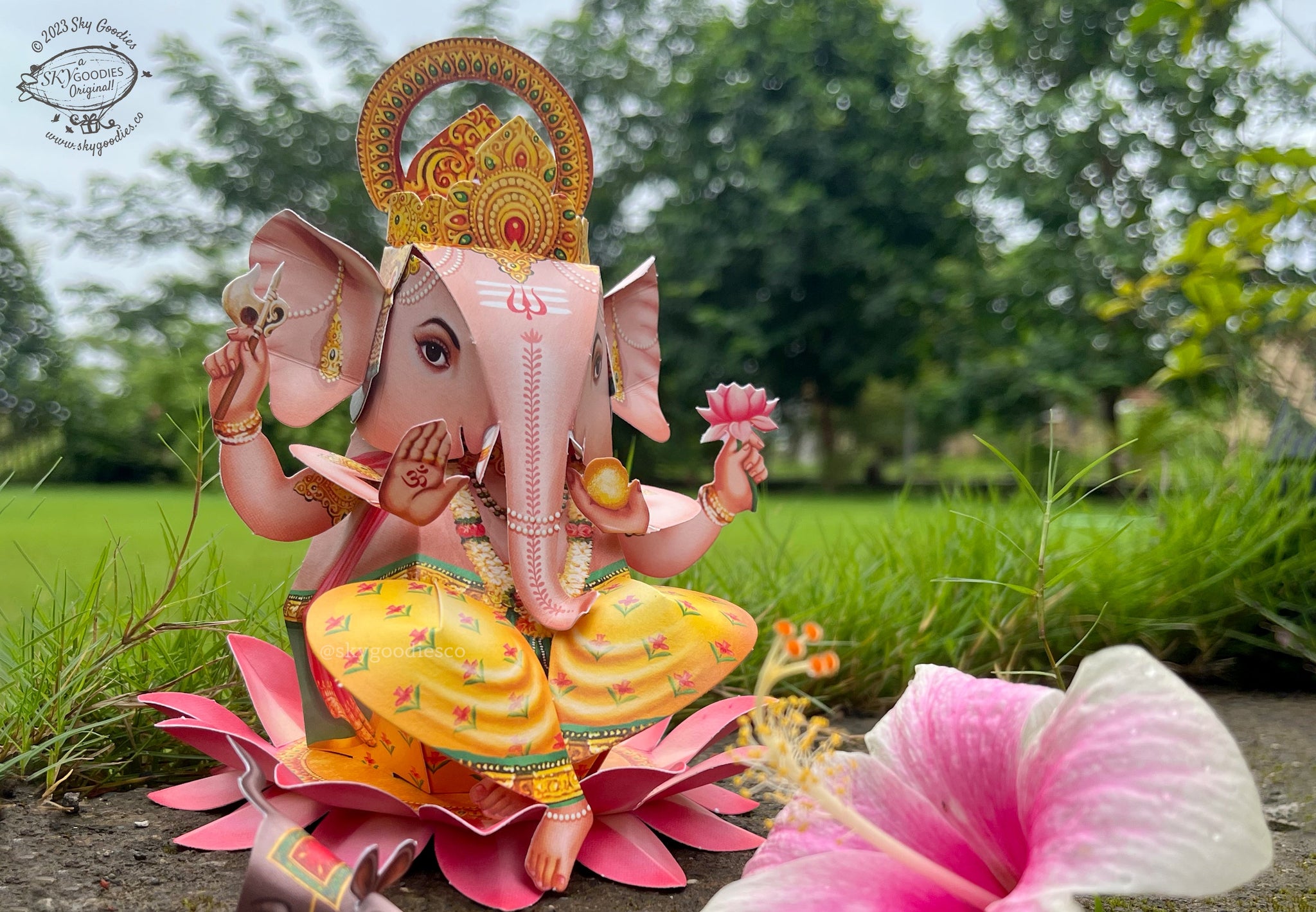 DIY Paper Craft Kit - Ganesha, Fun Craft Kit, Ideal for Festival DÃ©cor, Creative DIY Project