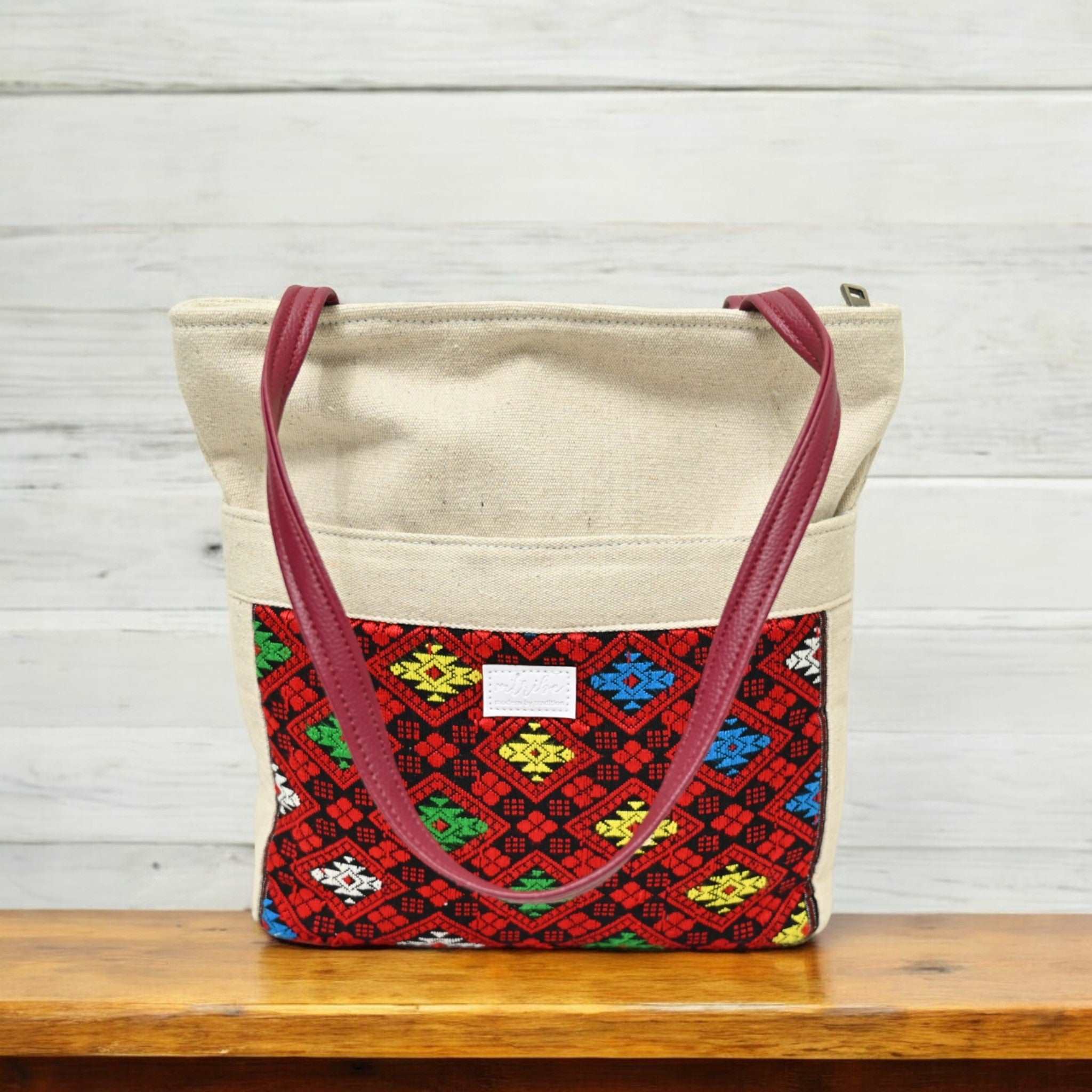 Artisan Spectrum Tote Red