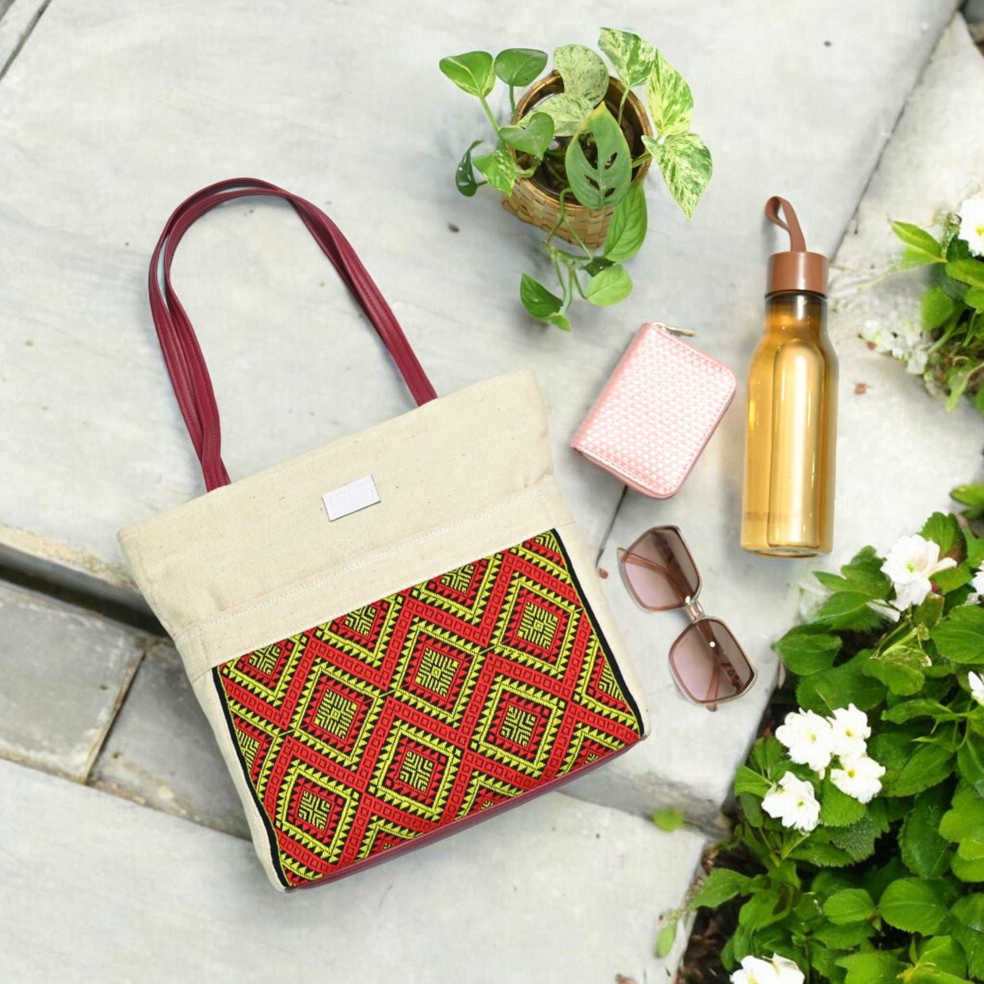 Artisan Spectrum Tote golden