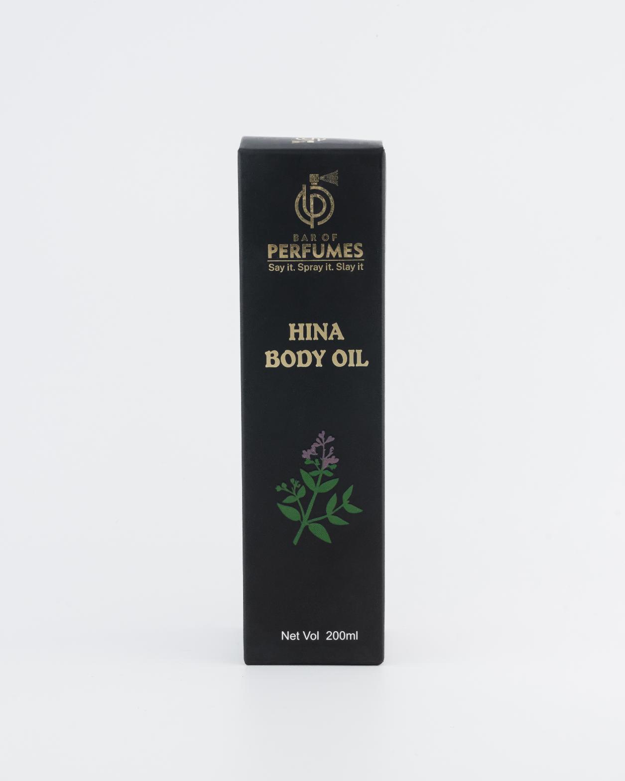 Hina Body Oil I Joint and Muscular Pain Relief I Available in 200 ML