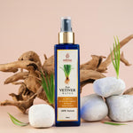 Pure Vetiver Water I Steam Distilled I Naturally Perfumed I Skin Toner I 200 ML Spray