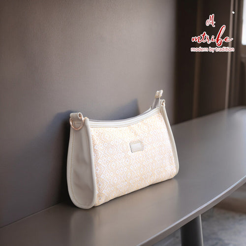 Ivory elegance Sling Bag