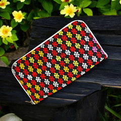 Colorful mini Purses (black colorful motif)