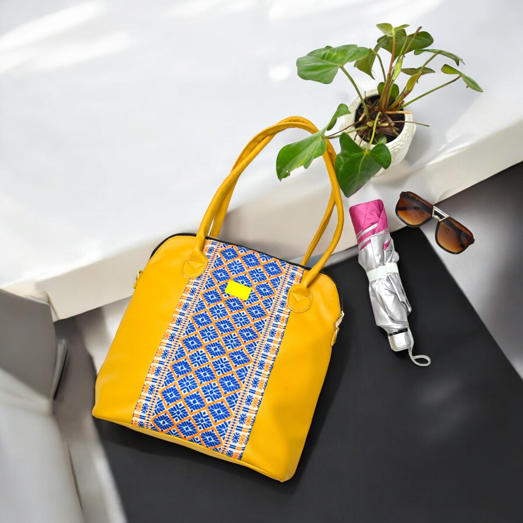 Elegant Mustard Regular Tote