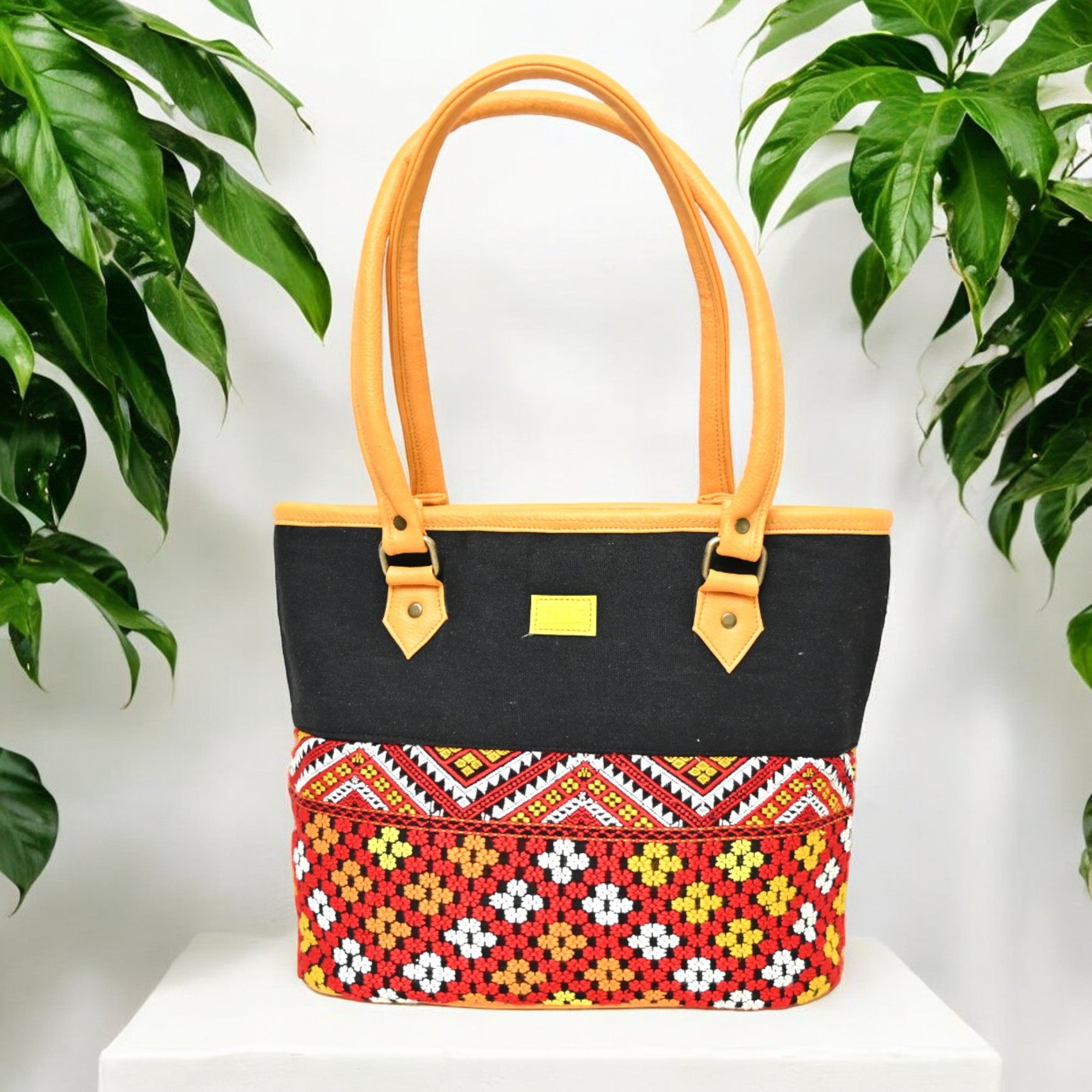 Floral Fusion Tote